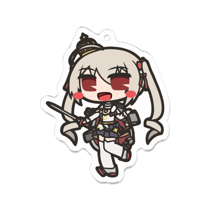 アクリルキーホルダー - 70 x 70 (mm)