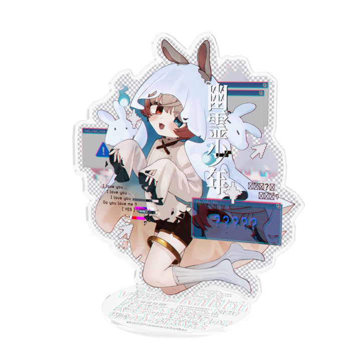 アクリルフィギュア - 160x160mm