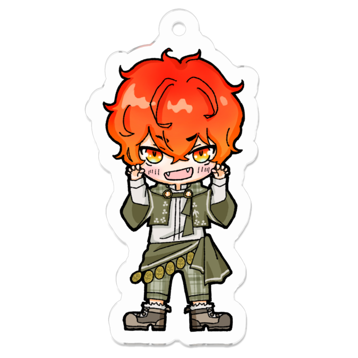 アクリルキーホルダー (ゲオ)- 50 x 50 (mm)