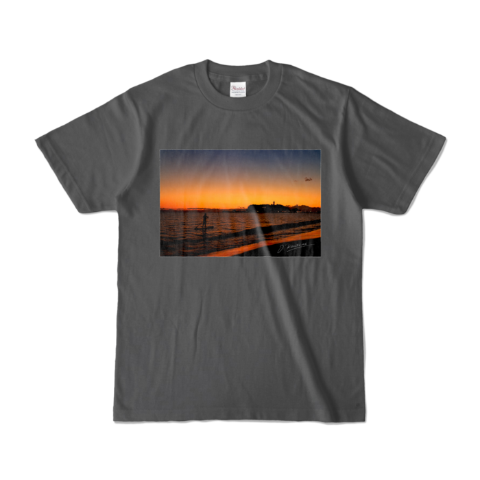 カラーTシャツ - S - チャコール (濃色)