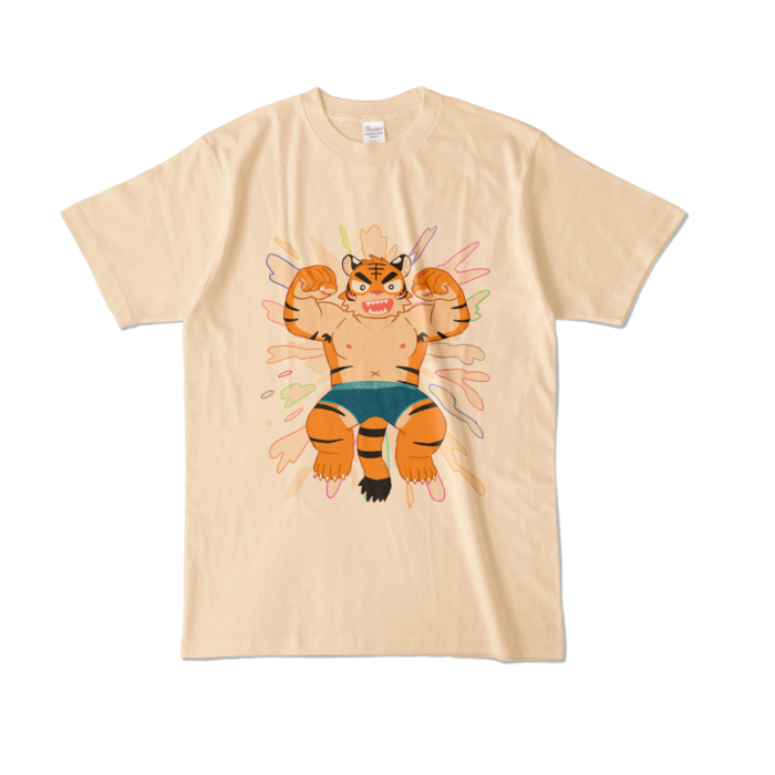 カラーTシャツ - L - ナチュラル (淡色)