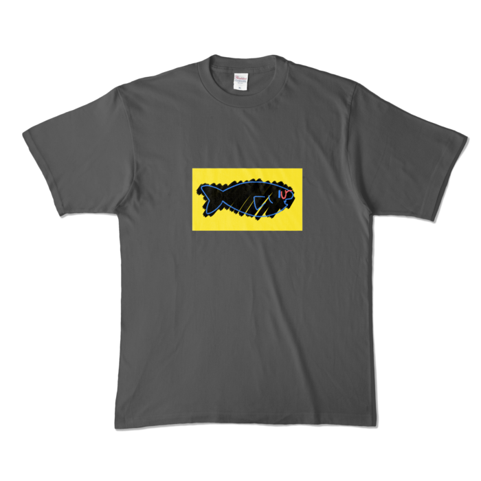 カラーTシャツ - XL - チャコール (濃色)