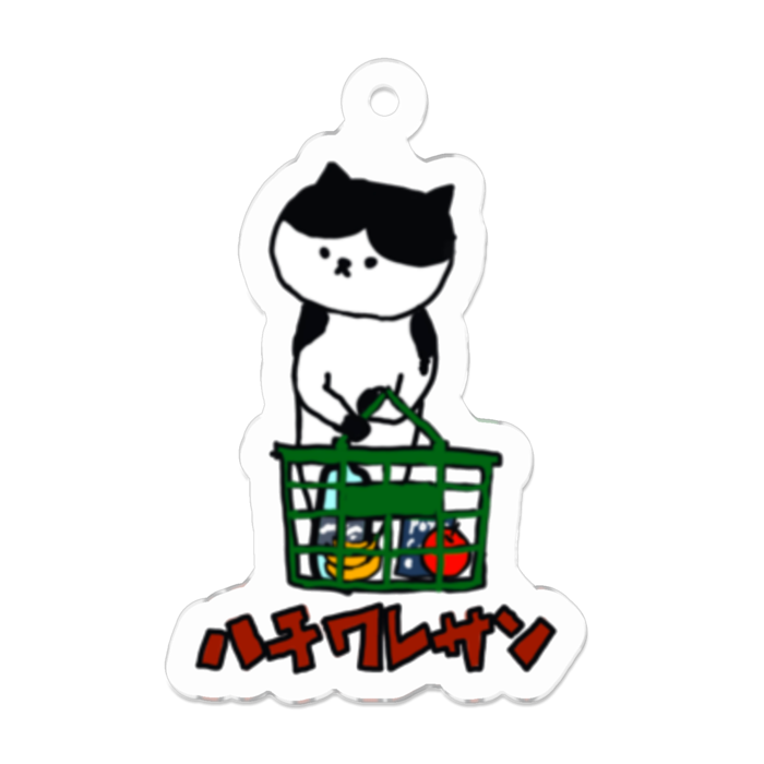 アクリルキーホルダー - 50 x 50 (mm)
