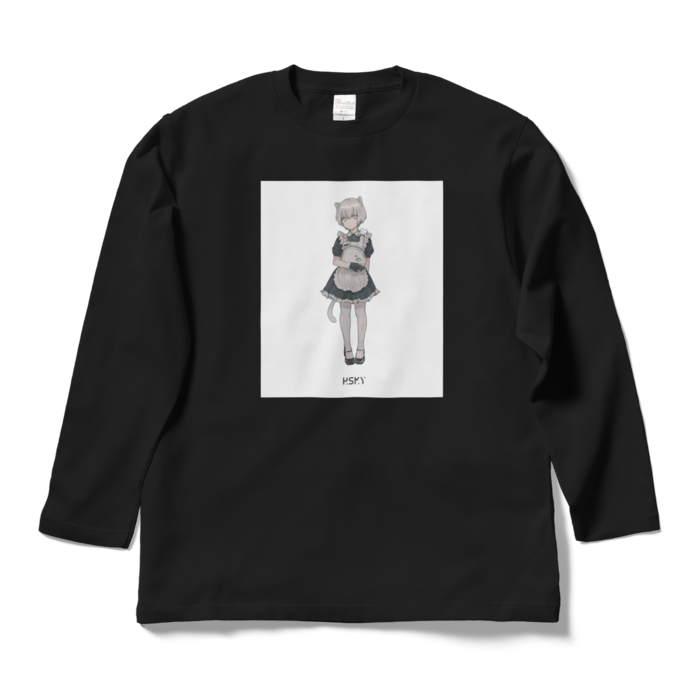 ロングスリーブTシャツ - L - ブラック