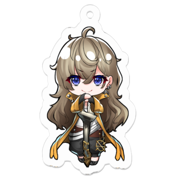 アクリルキーホルダー - 50 x 50 (mm)