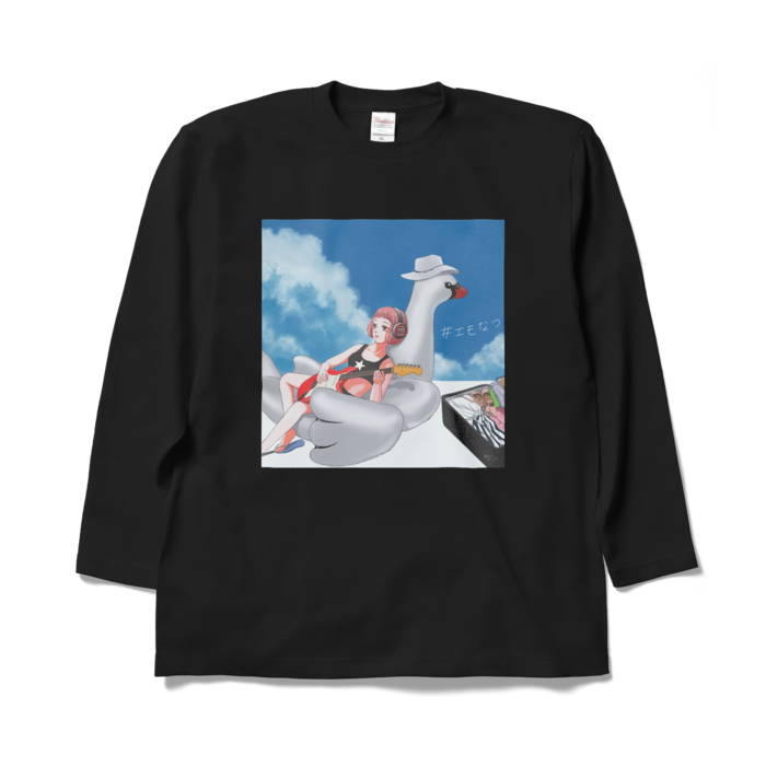 ロングスリーブTシャツ - XL - ブラック