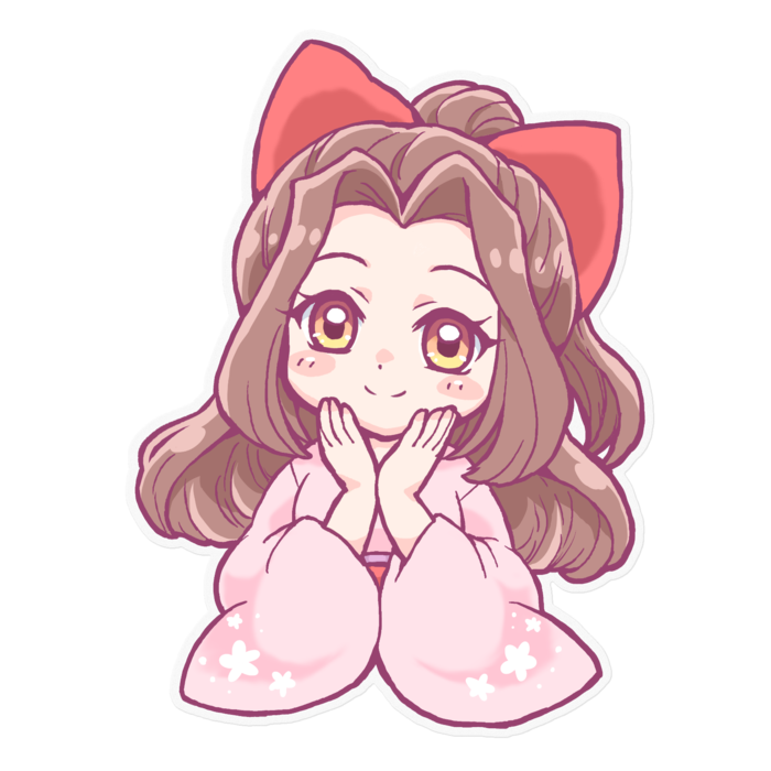 ステッカー(クリア) - 160 x 160 (mm)