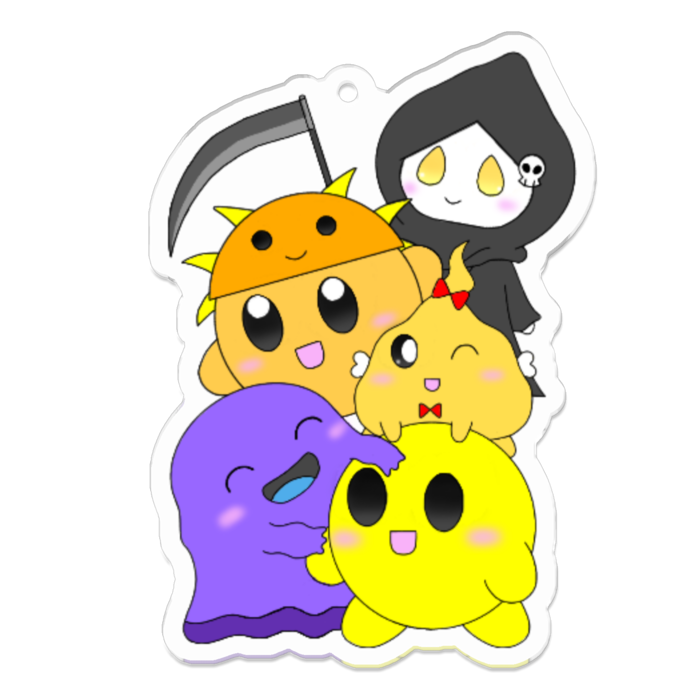 アクリルキーホルダー - 70 x 70 (mm)