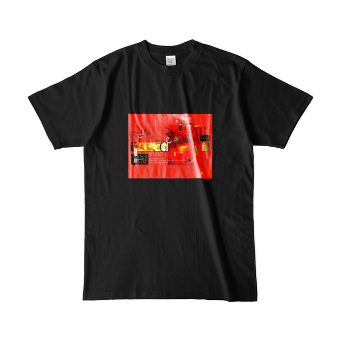 カラーTシャツ(濃色) - L - ブラック