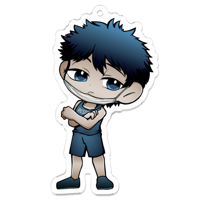 アクリルキーホルダー - 70 x 70 (mm)