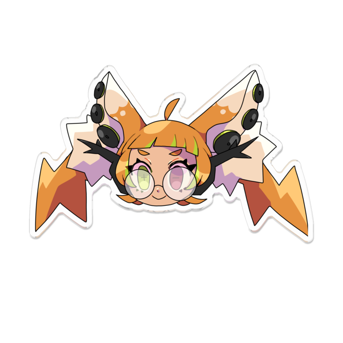 アクリルバッジ - 100 x 100 (mm)