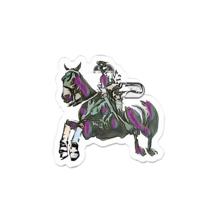 アクリルバッジ - 50 x 50 (mm)