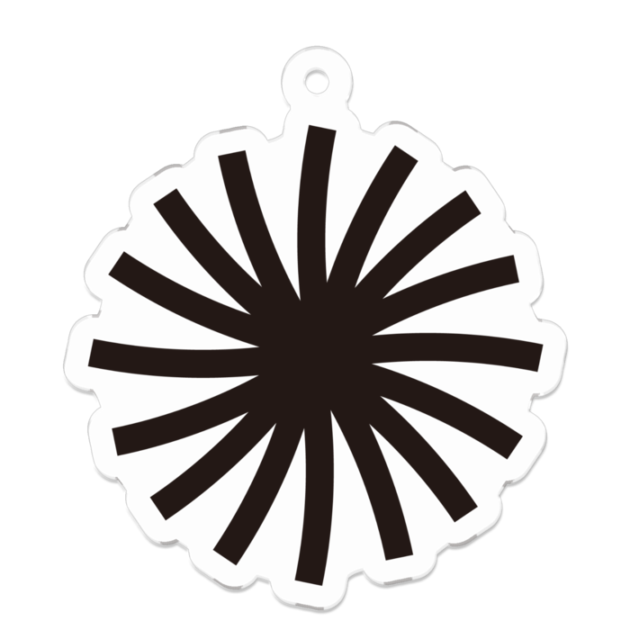 アクリルキーホルダー - W50 × 50mm 以内