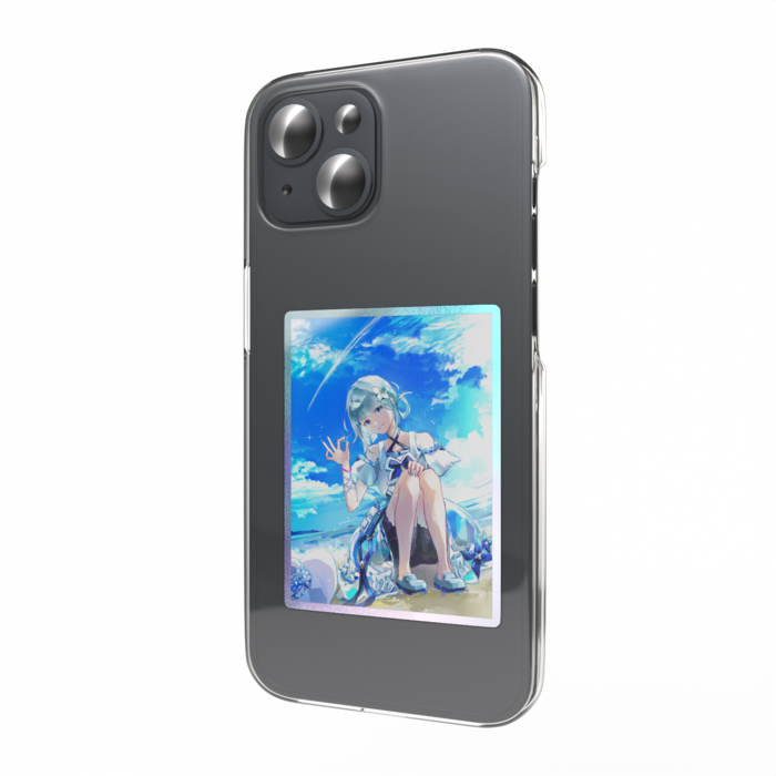 オーロラスマホステッカー - W55 × H91mm 以内