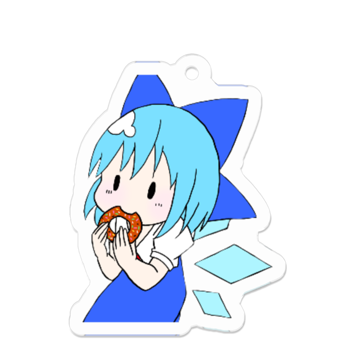 アクリルキーホルダー - 50 x 50 (mm)