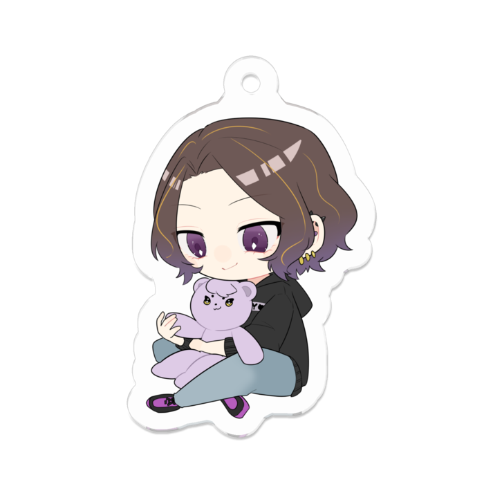 アクリルキーホルダー - 50 x 50 (mm)