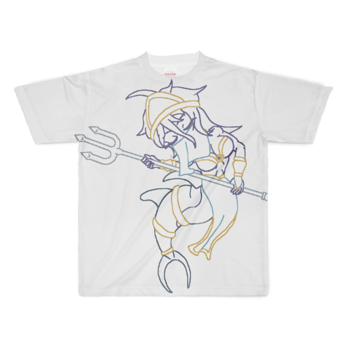 フルグラフィックTシャツ - XL - 正面印刷のみ