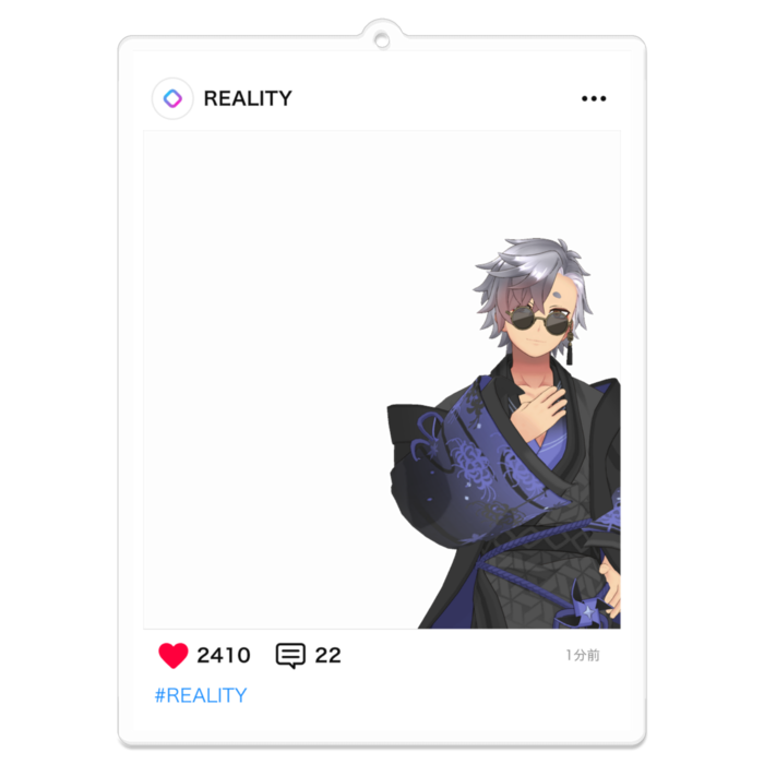 アクリルキーホルダー - 100 x 100 (mm)