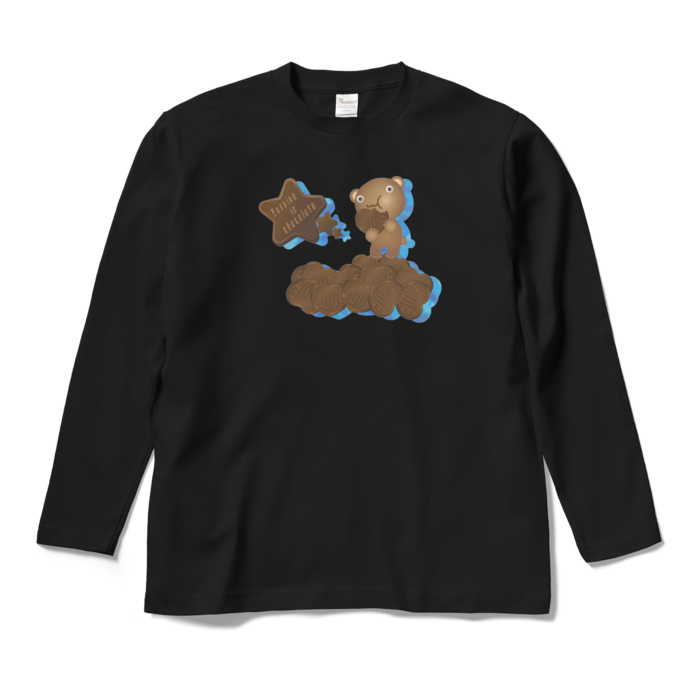ロングスリーブTシャツ - M - ブラック