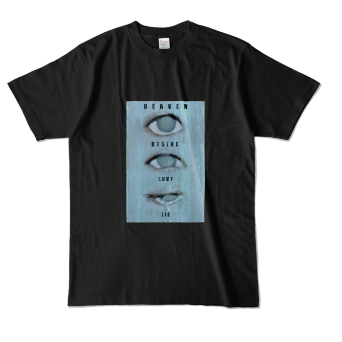 カラーTシャツ - L - ブラック (濃色)