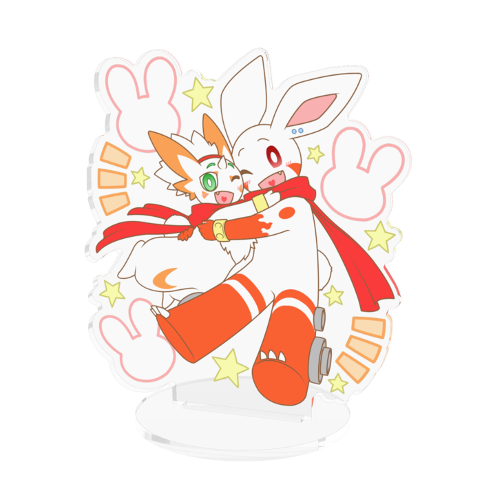 アクリルフィギュア - 100x100mm