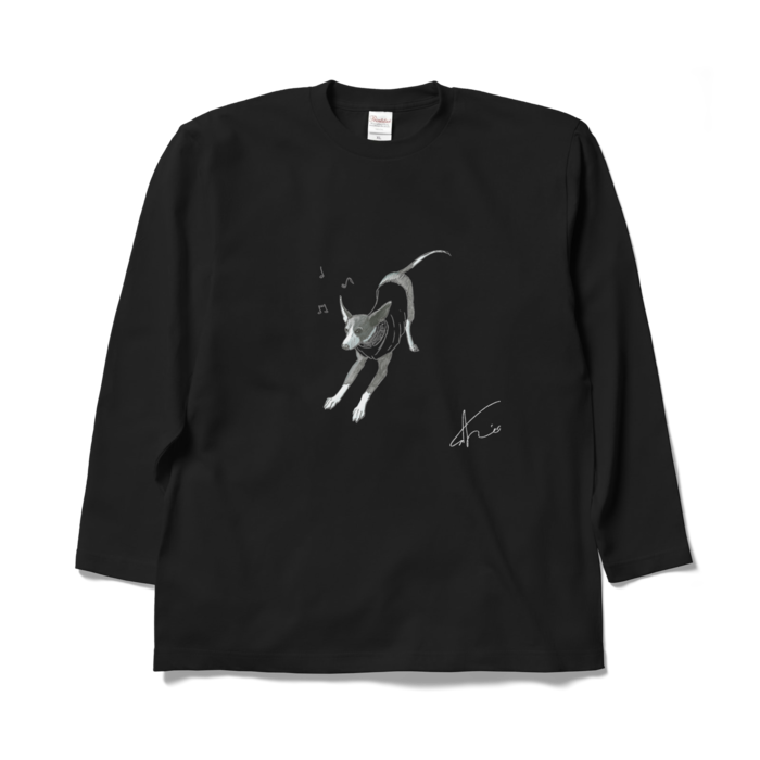 ロングスリーブTシャツ - XL - ブラック