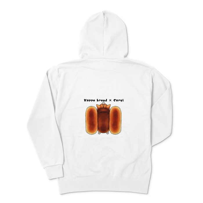 ジップパーカー - XL - ホワイト