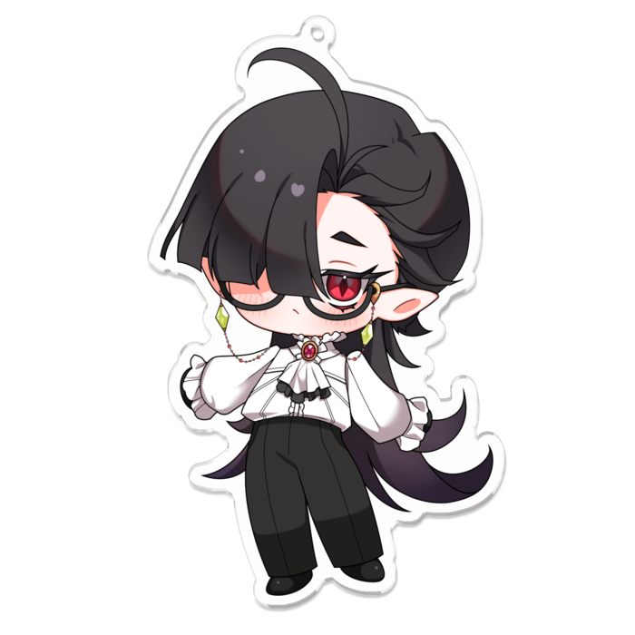 アクリルキーホルダー - 100 x 100 (mm)