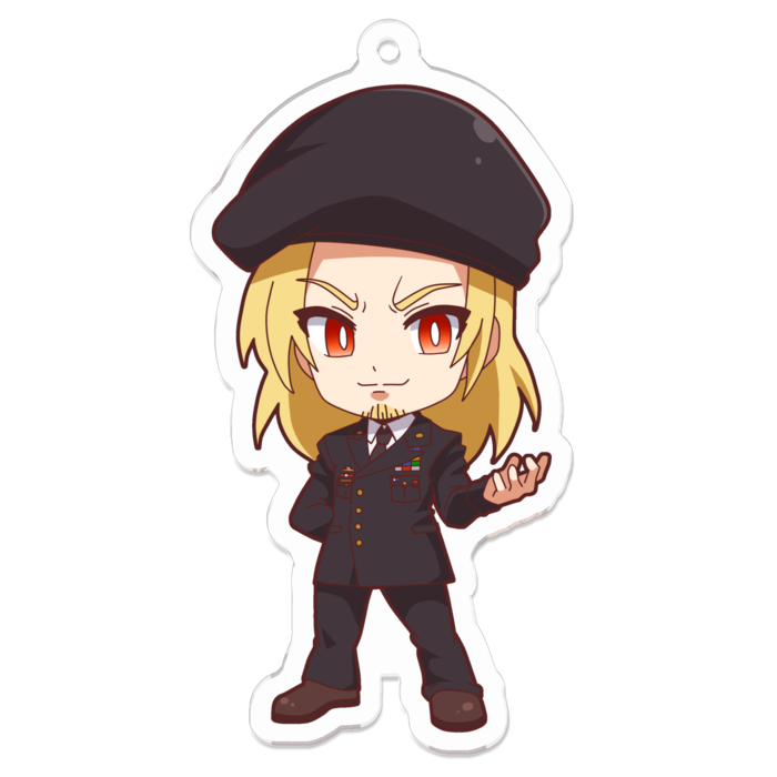 アクリルキーホルダー - 70 x 70 (mm)