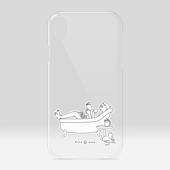 クリアiPhoneケース - iPhone XR