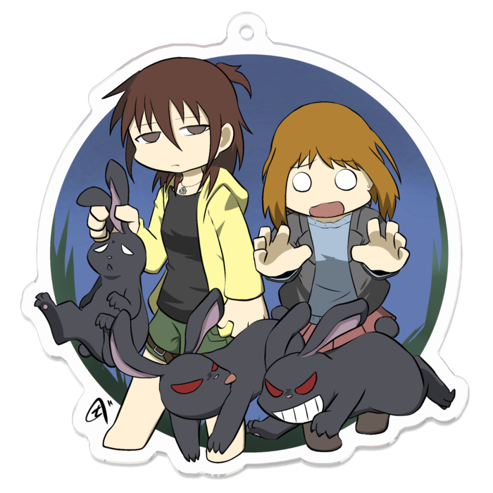 アクリルキーホルダー - 70 x 70 (mm)