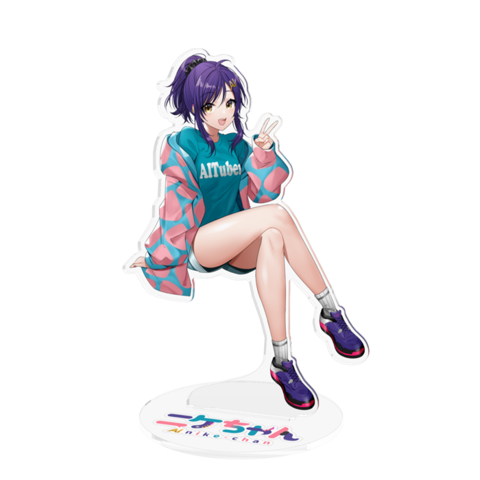 AIニケちゃん - 160x160mm