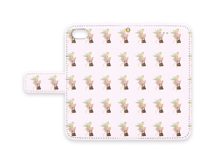 手帳型iPhoneケース - iPhone 7 - ストラップ穴 あり