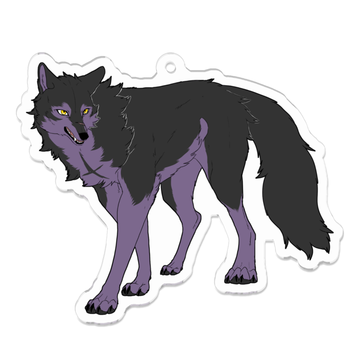 アクリルキーホルダー - 70 x 70 (mm)