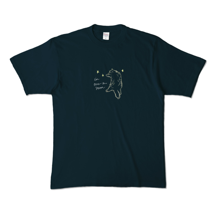 カラーTシャツ - XL - ネイビー (濃色)
