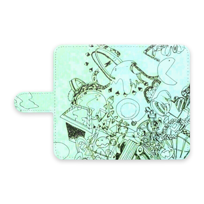手帳型Androidケース - S - ストラップ穴 なし