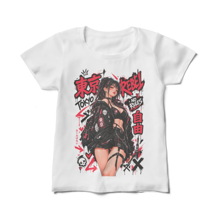 レディースTシャツ - M - 白