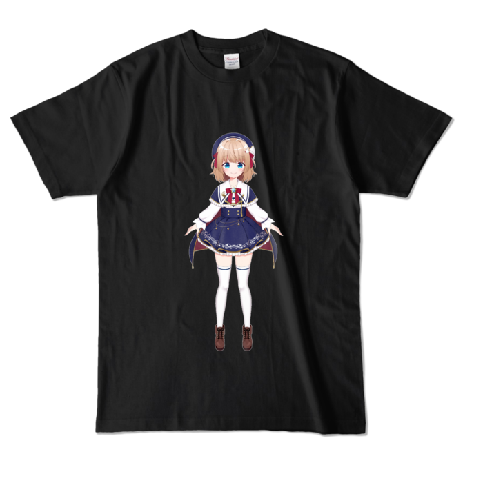 カラーTシャツ - L - ブラック (濃色)