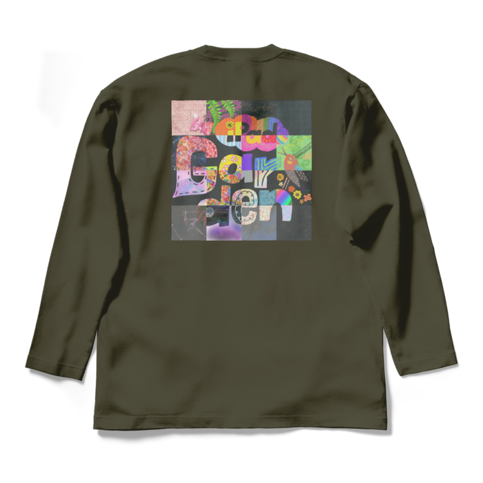 ロングスリーブTシャツ - L - アーミーグリーン