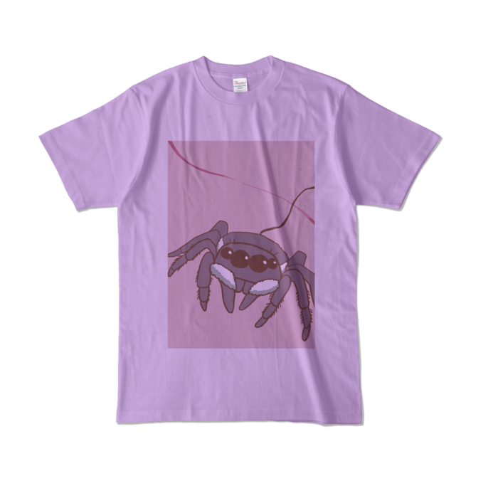 カラーTシャツ - L - ライトパープル (淡色)