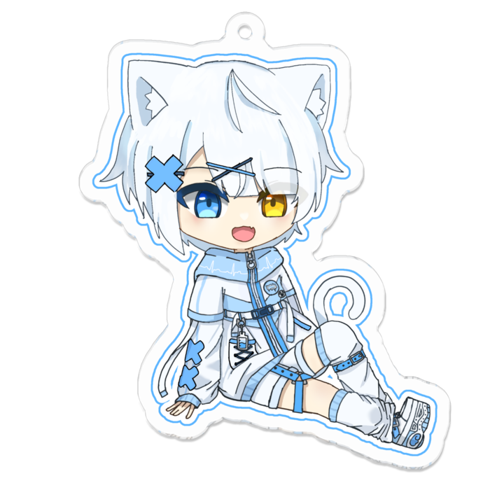 アクリルキーホルダー - 70 x 70 (mm)