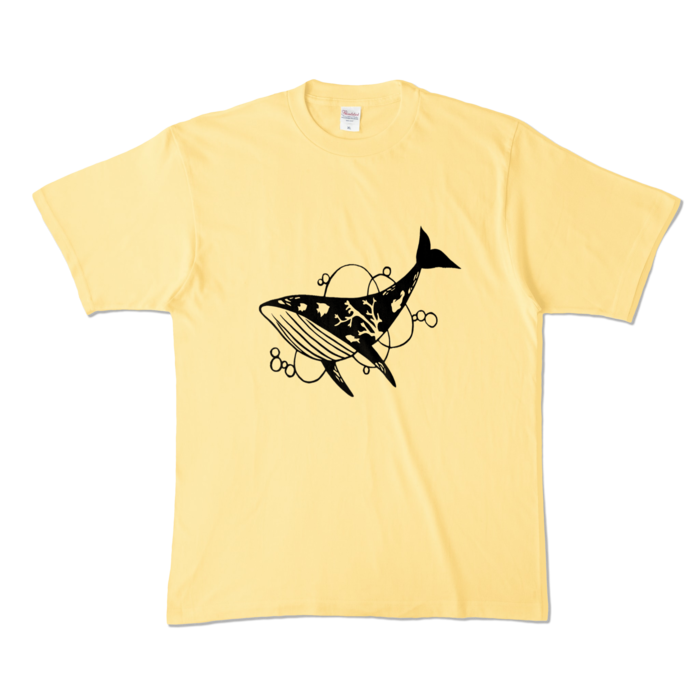 カラーTシャツ - XL - ライトイエロー (淡色)