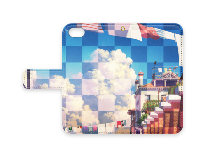 手帳型iPhoneケース - iPhone 8 / 7 - ストラップ穴 あり
