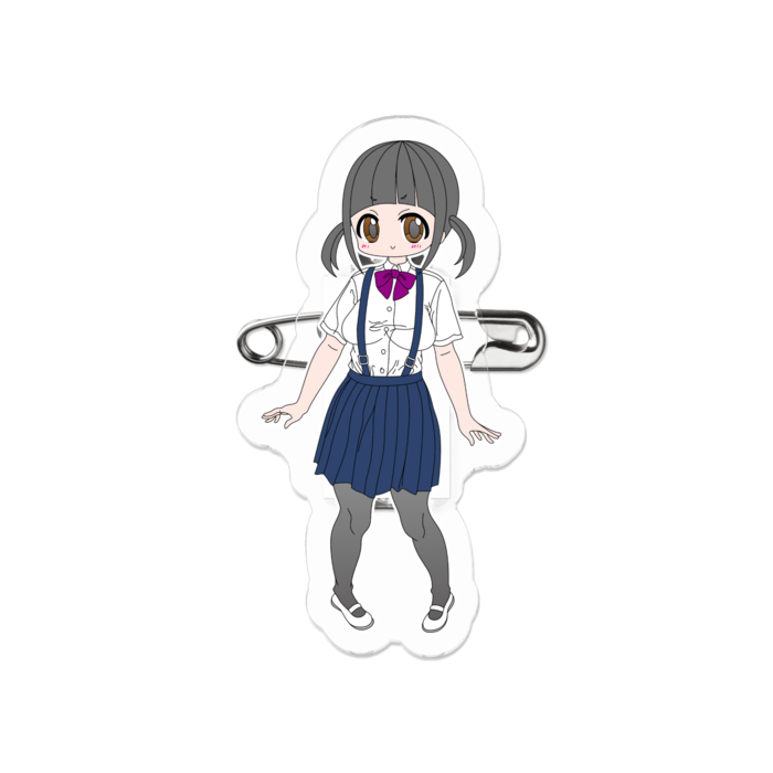 アクリルバッジ - 50 x 50 (mm)