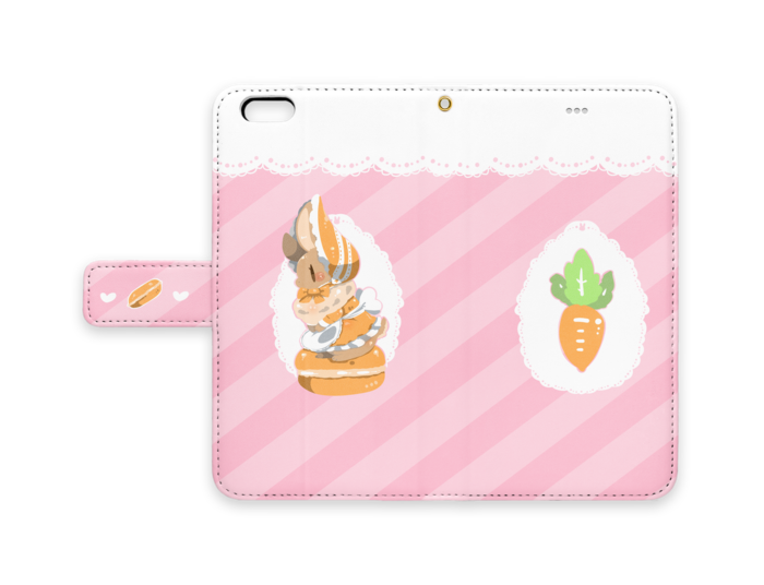 手帳型iPhoneケース - iPhone 6 Plus / 6s Plus - ストラップ穴 あり