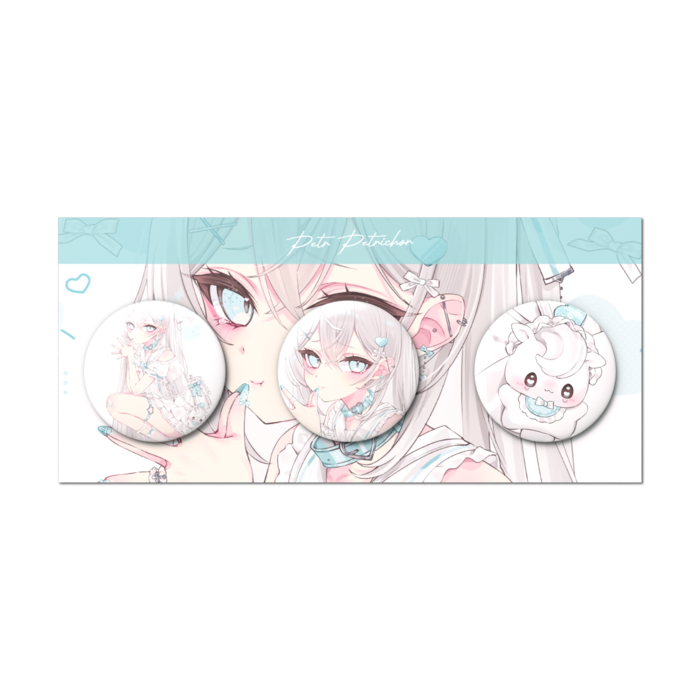 缶バッジセット - 3個セット