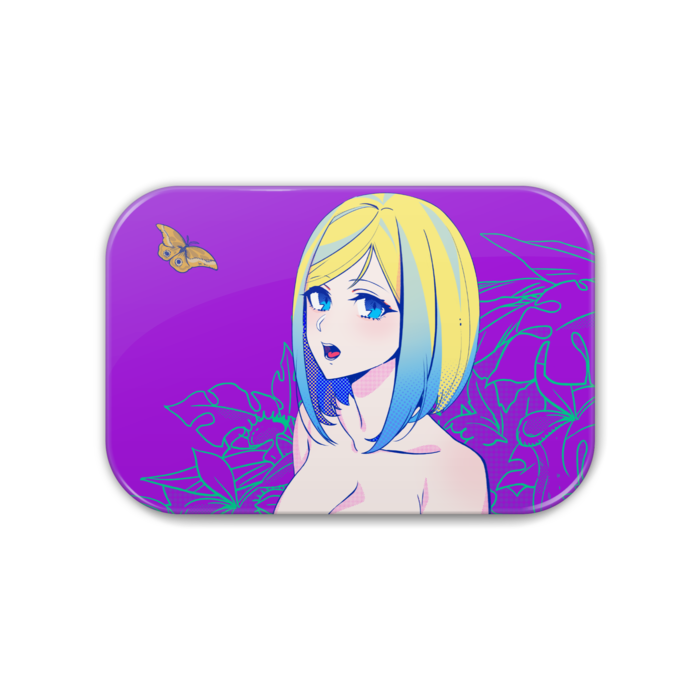 缶バッジ - 角丸 76x51mm