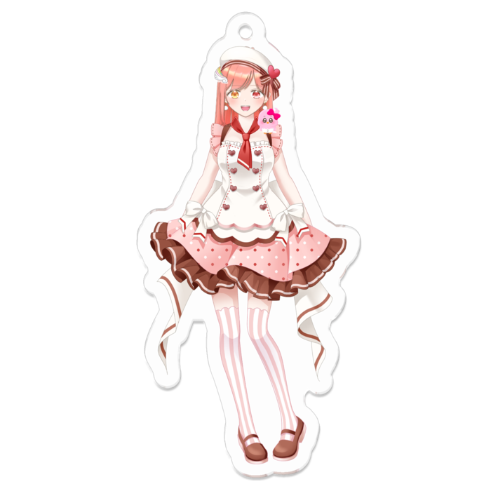 アクリルキーホルダー - 70 x 70 (mm)