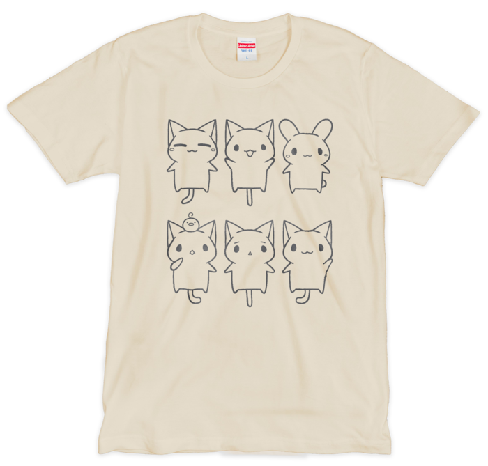 Tシャツ（シルクスクリーン印刷） - L - 1色