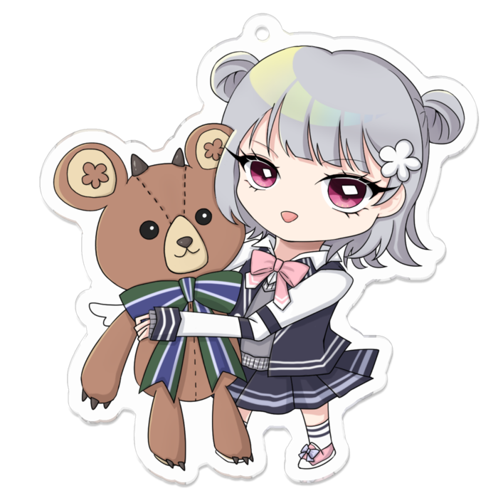 アクリルキーホルダー - 70 x 70 (mm)